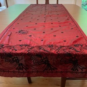 Silk Table Runner
